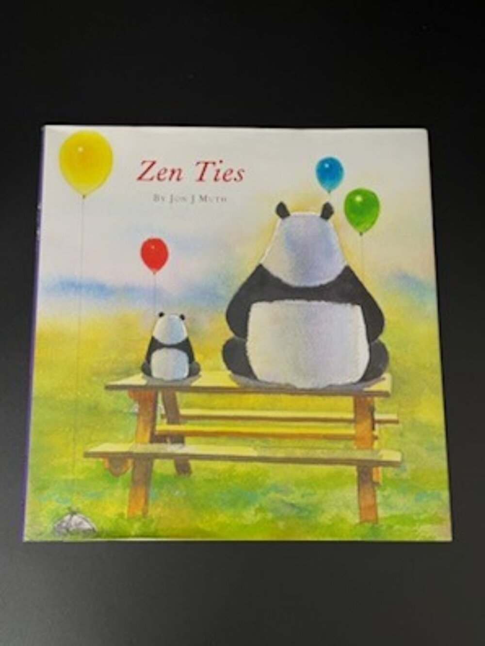 Zen Ties Jon J Muth Hard Back Dust Cover Children Picture Book Panda Friendship‎